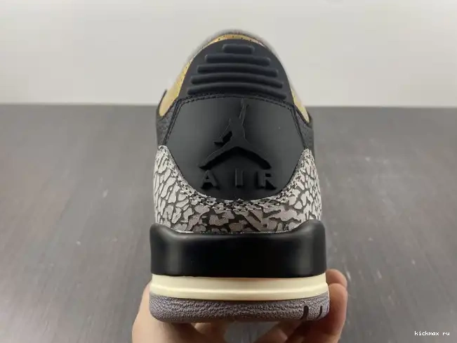 Rep Air Gold WMNS 3 CK9246-067 Jordan Black 0421